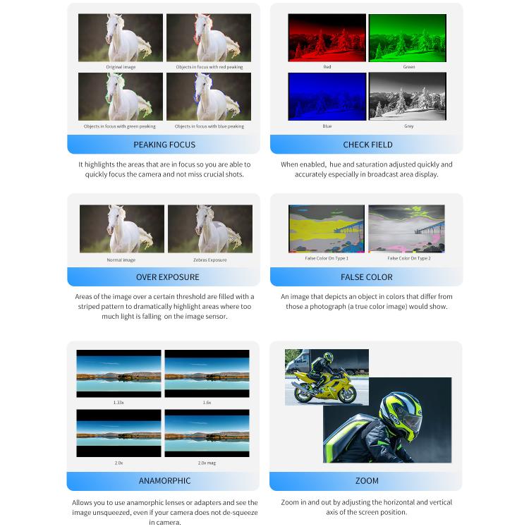 SEETEC WPC215 21.5 inch 1000nit High Bright Portable Carry-on Director Monitor Full HD 1920x1080 Monitor