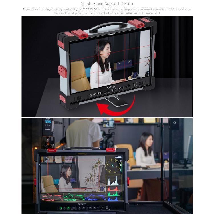 SEETEC P215 PRO-CO 21.5 inch 1000nit High Bright Broadcast Monitor Full HD 1920x1080Monitor