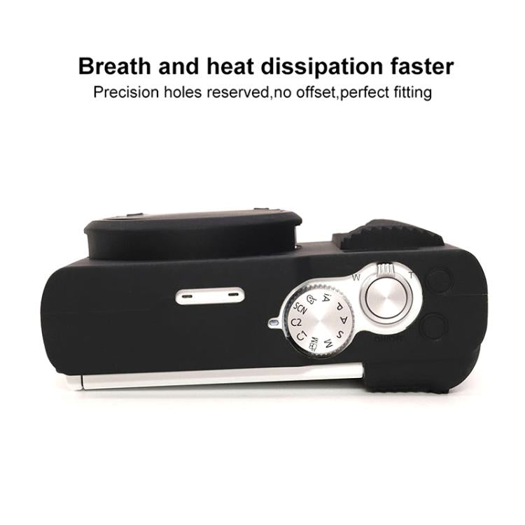 For Panasonic LUMIX ZS99 / TZ99 DC-ZS99GK-S Camera Protective Silicone Cover