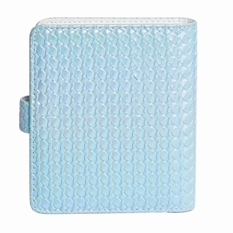 For FUJIFILM instax mini 12 Colorful Woven Leather Case Full Body Camera Bag + Photo Album with Strap