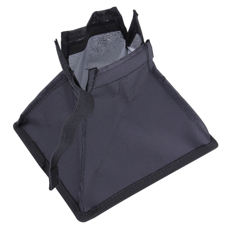 Portable Flash Folding Soft Box, Without Flash Light Holder, Size: 15 x 17 cm(Black + White)