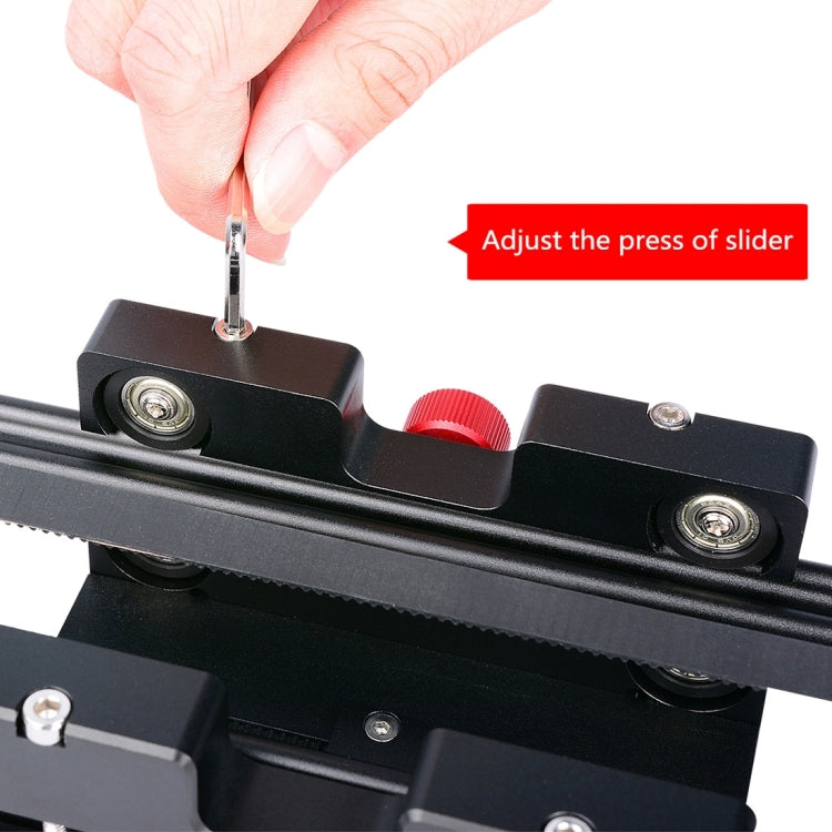 YELANGU YLG0109I 50cm / 100cm (Installs on Tripod) Slide Rail Track for DSLR / SLR Cameras / Video Cameras