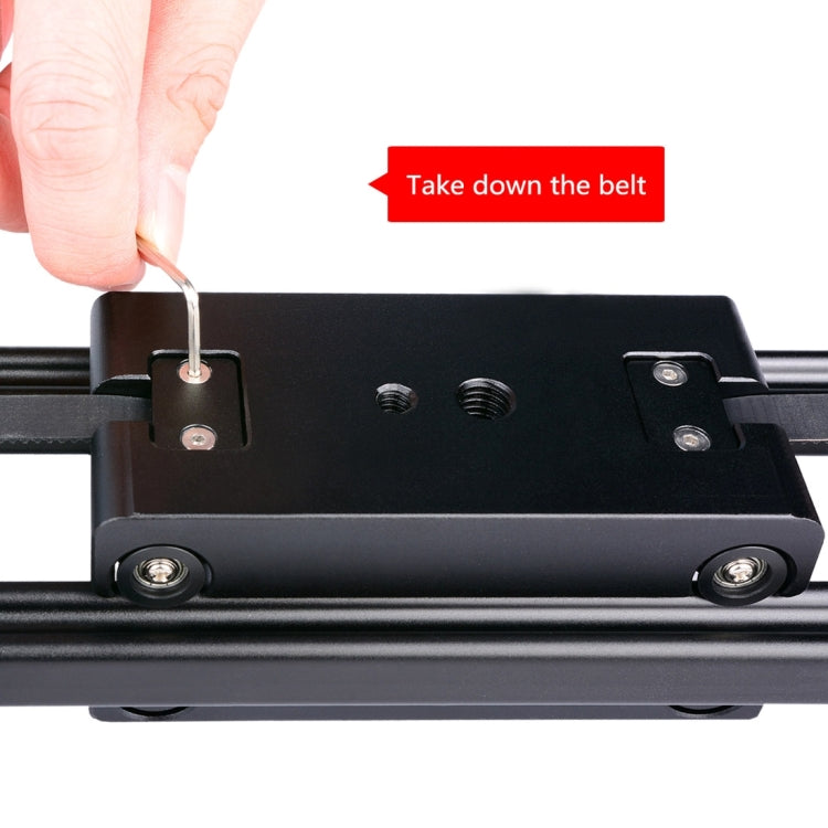 YELANGU YLG0109I 50cm / 100cm (Installs on Tripod) Slide Rail Track for DSLR / SLR Cameras / Video Cameras