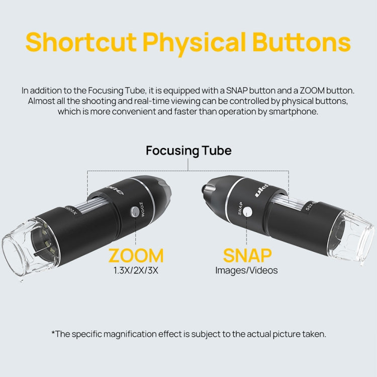 Ulefone uSmart C01 Wired Digital Microscope for Ulefone Armor 18 Series / 9 / 9E & Power Armor 16 Series / 13 / Armor Pad
