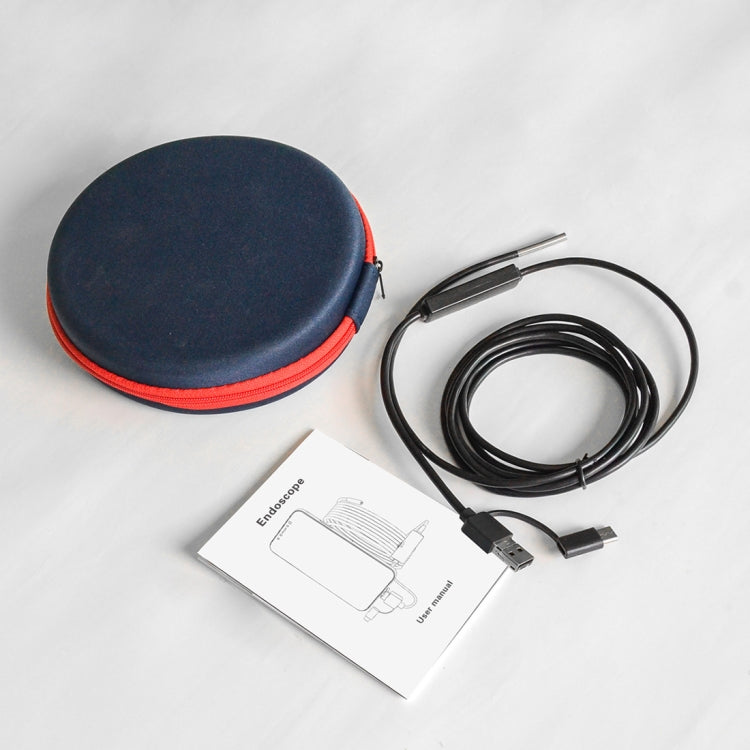 inskam107 3.9mm 3 In 1 HD Waterproof Industry Digital Endoscope Inspection Camera, Length: 3.5m Flexible Cable