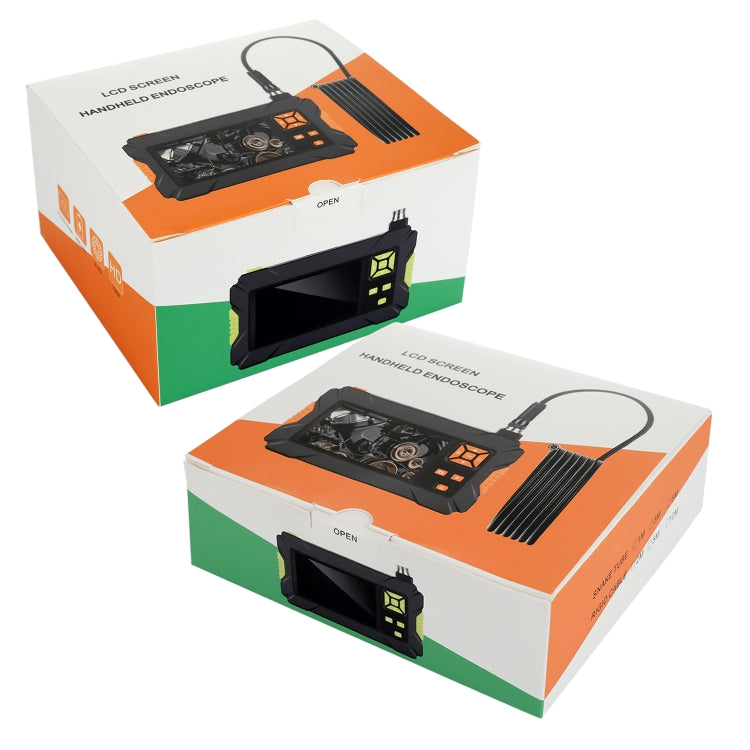 P30 5.5mm IP67 Waterproof 4.3 inch HD Portable Endoscope Hard Cable Industrial Endoscope, Cable Length: 10m