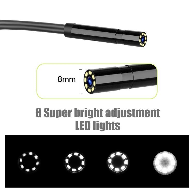 P30 5.5mm IP67 Waterproof 4.3 inch HD Portable Endoscope Hard Cable Industrial Endoscope, Cable Length: 10m
