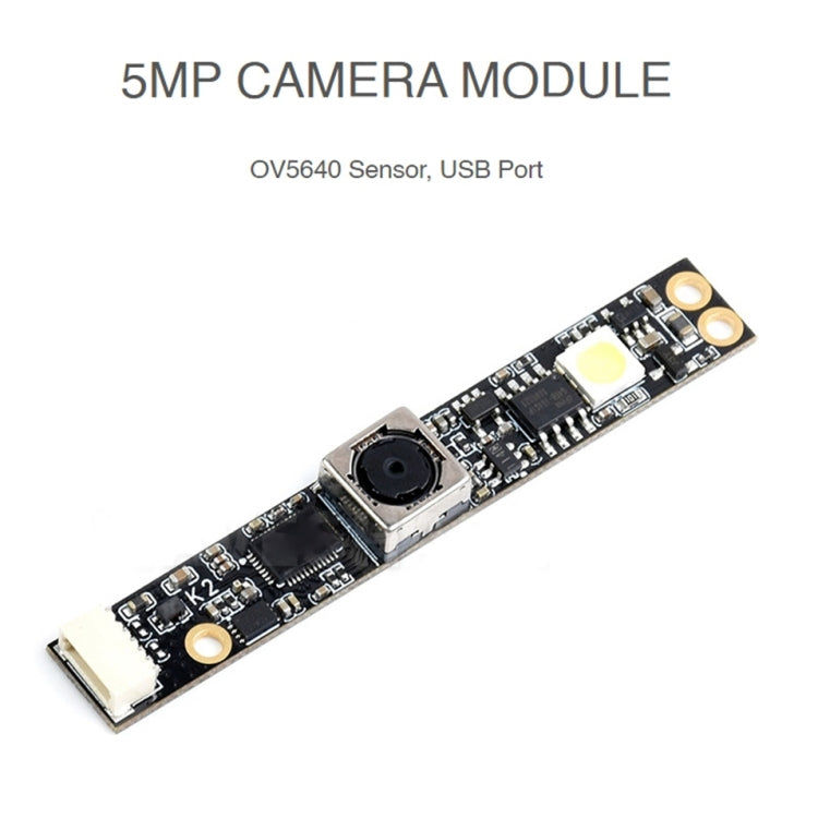Waveshare OV5640 AF 5MP USB Camera Module, Support 1080P Video Recording