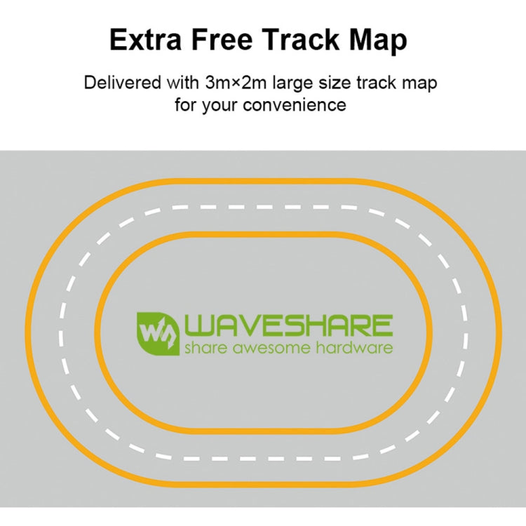 Waveshare JetRacer AI Kit, AI Racing Robot Powered by Jetson Nano