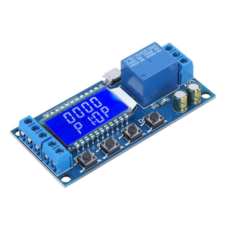 XY-LJ02 6-30V Micro USB Digital LCD Display Time Delay Relay Module Control Timer Switch