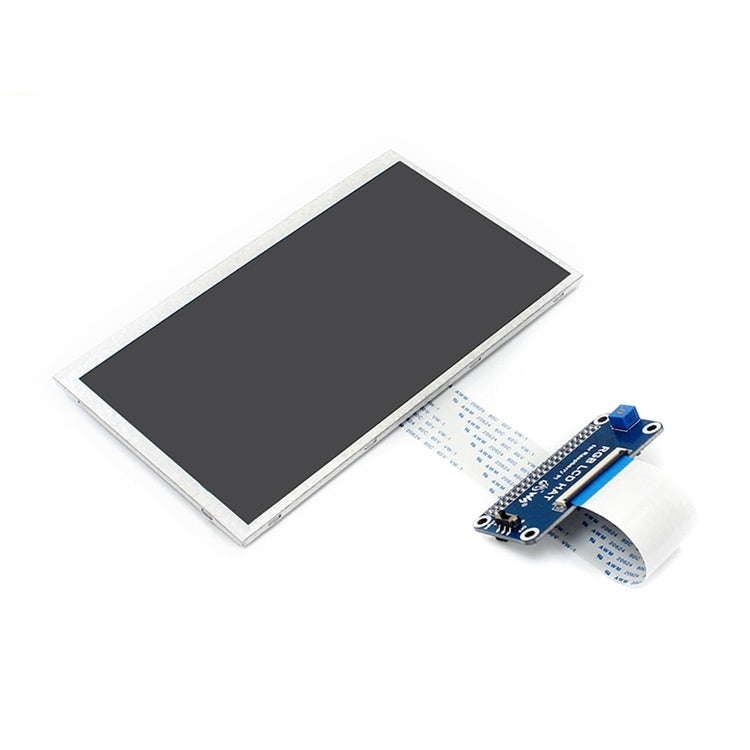 WAVESHARE 7inch LCD IPS 1024x600 Display for Raspberry Pi,DPI Interface