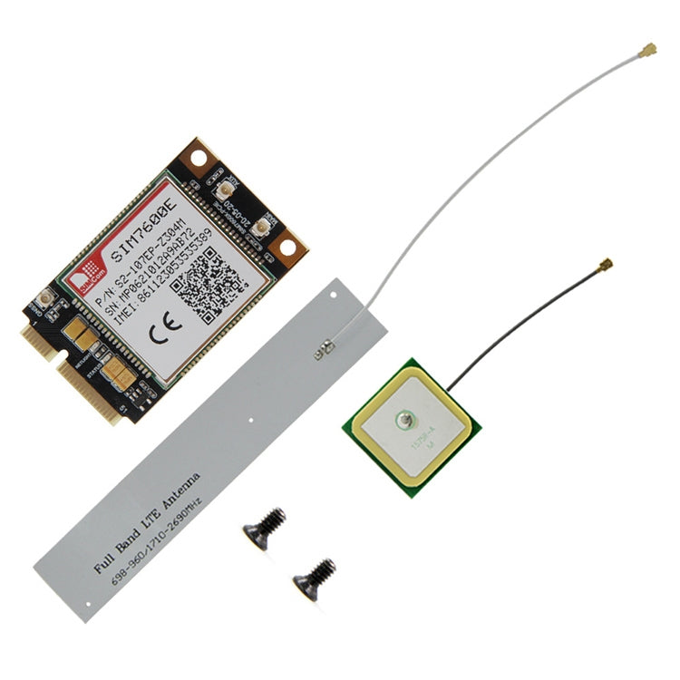 TTGO T-PCIE ESP32-WROVER-B AXP192 Chip WiFi Bluetooth Nano Card SIM Series Module Hardware Composable Development Board, SIM7600E-PCIE