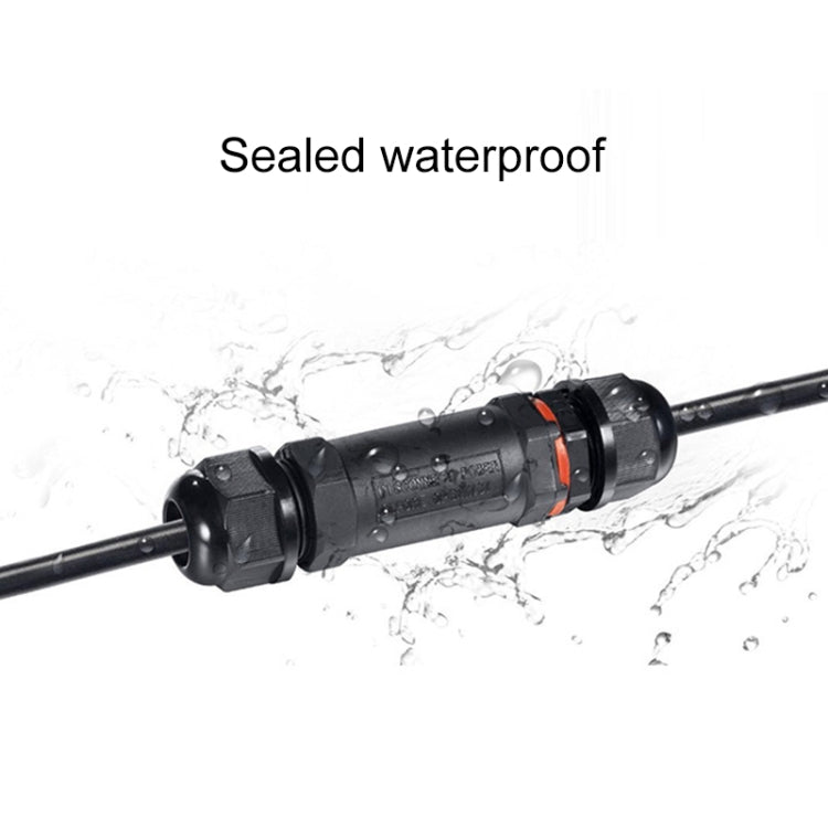 XYS20 IP68 Waterproof 3 Pin Straight Cable Connector