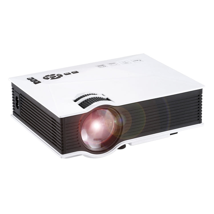 UC68 1200 Lumens HD 800 x 480 Digital LED Projector with Remote Control, Support USB / SD / VGA / HDMI