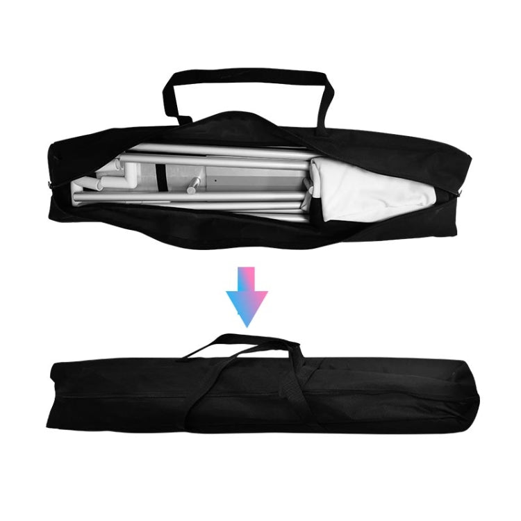 Outdoor Bracket Folding Polyester Projector Film Curtain, Size:84 inch (16:9)