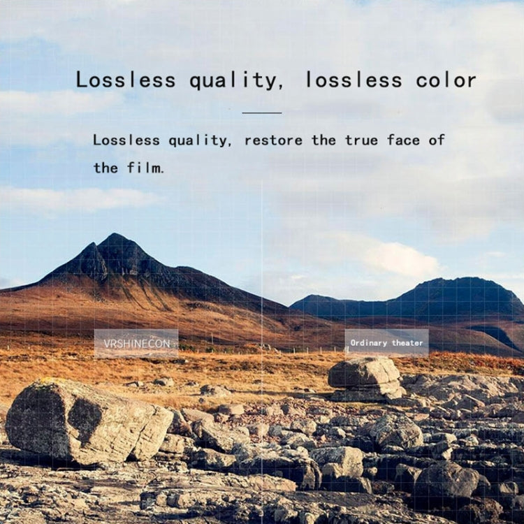 VR SHINECON G06EB Virtual Reality 3D Video Glasses Suitable for 4.7 inch - 6.1 inch Smartphone with HiFi Headset