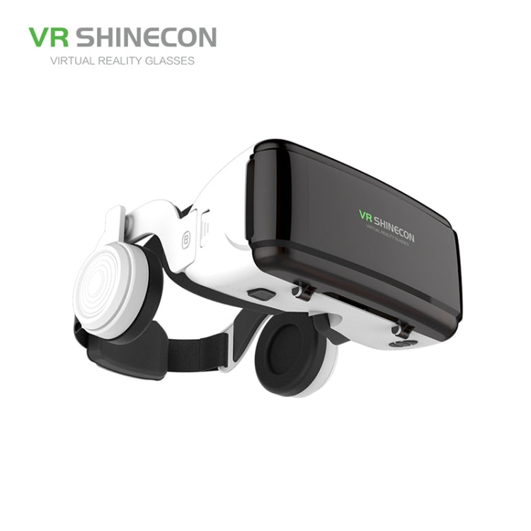 VR SHINECON G06E Virtual Reality 3D Video Glasses Suitable for 4.7 inch - 6.1 inch Smartphone with Headset