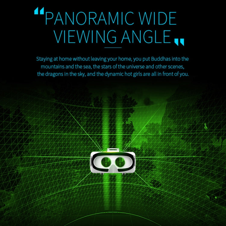 VR SHINECON G06E Virtual Reality 3D Video Glasses Suitable for 4.7 inch - 6.1 inch Smartphone with Headset