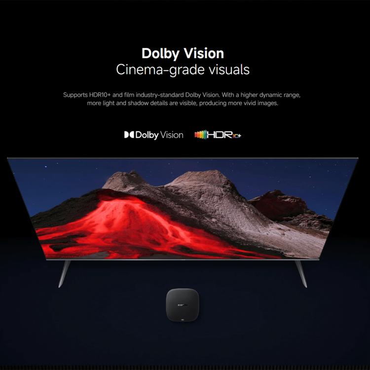 Xiaomi TV Box S 3rd Gen 4K Ultra HD Google TV Smart TV Box Media Player, Quad-Core, 2GB+32GB, Global Version