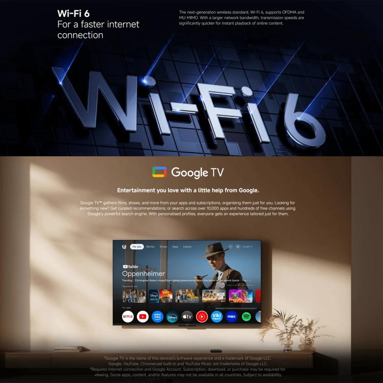 Xiaomi TV Box S 3rd Gen 4K Ultra HD Google TV Smart TV Box Media Player, Quad-Core, 2GB+32GB, Global Version