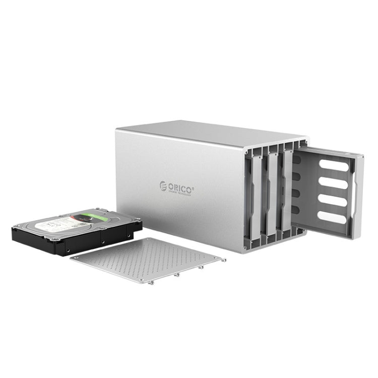 ORICO Honeycomb Series WS400C3 SATA 3.5 inch 40TB USB-C / Type-C 4 Bays Aluminum Alloy HDD / SSD Enclosure