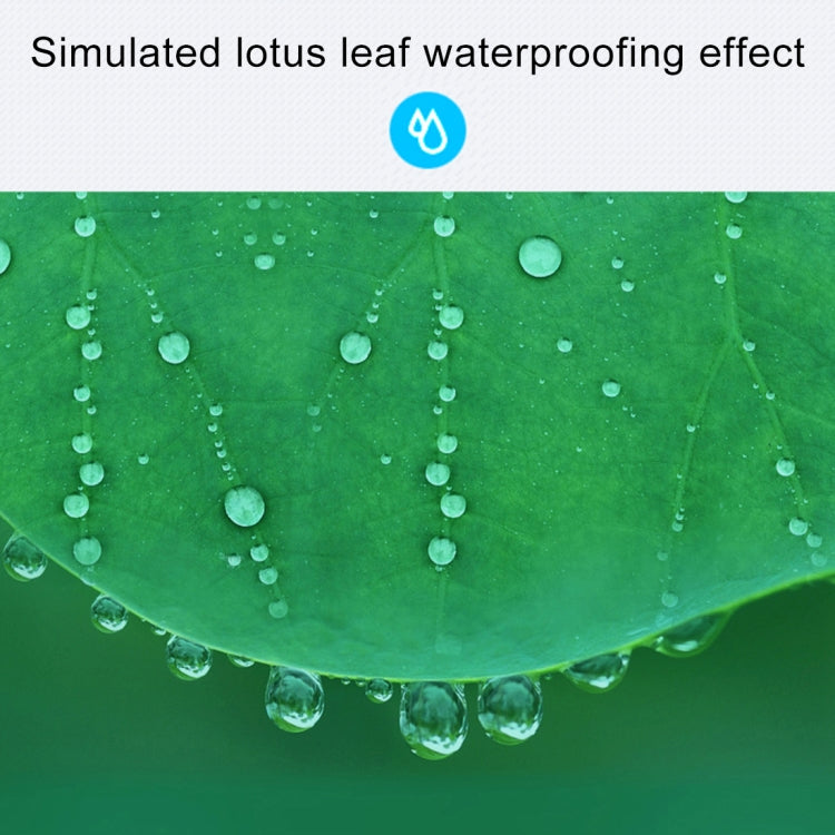 Car Round PET Rearview Mirror Protective Window Clear Anti-fog Waterproof Rain Shield Film