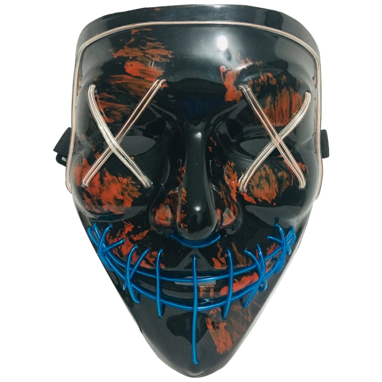 Halloween Festival Party X Face Seam Mouth LED Luminescence Mask