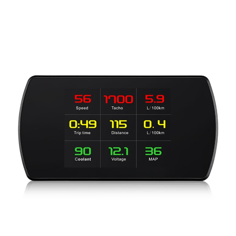 P16 Car HUD Head-up Display OBD2 Fault Code Elimination