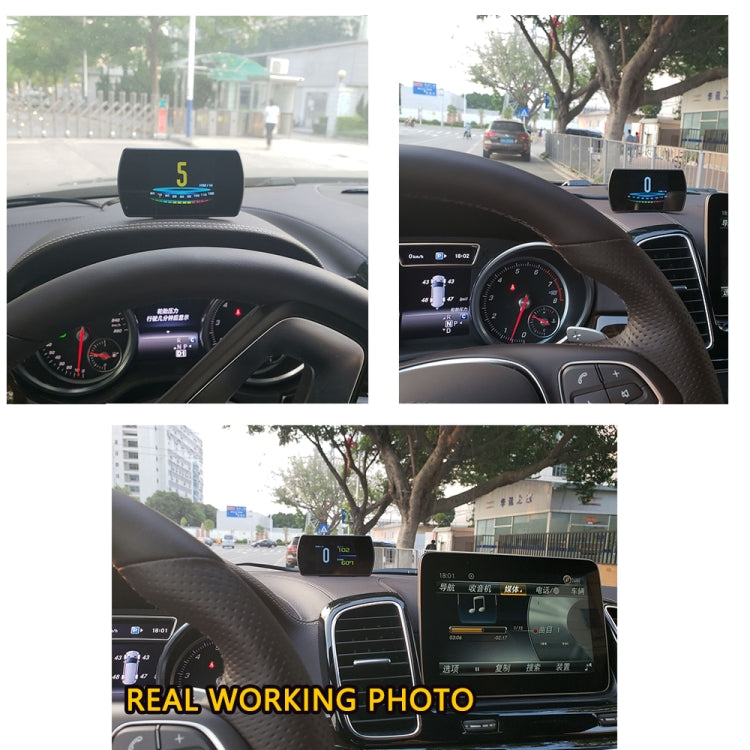 P16 Car HUD Head-up Display OBD2 Fault Code Elimination