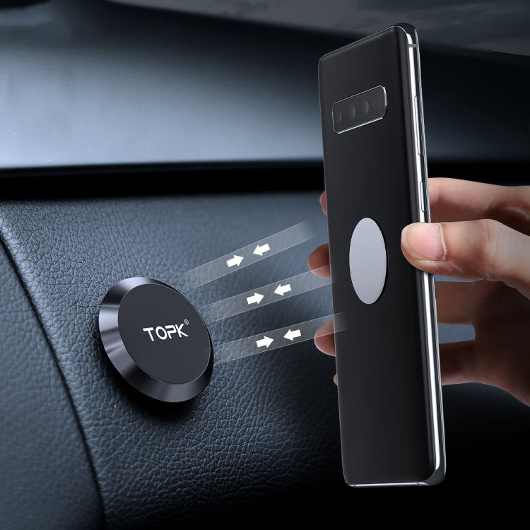 TOPK D21 Car Mobile Phone Holder Magnetic Universal In-car Phone Holder Stand