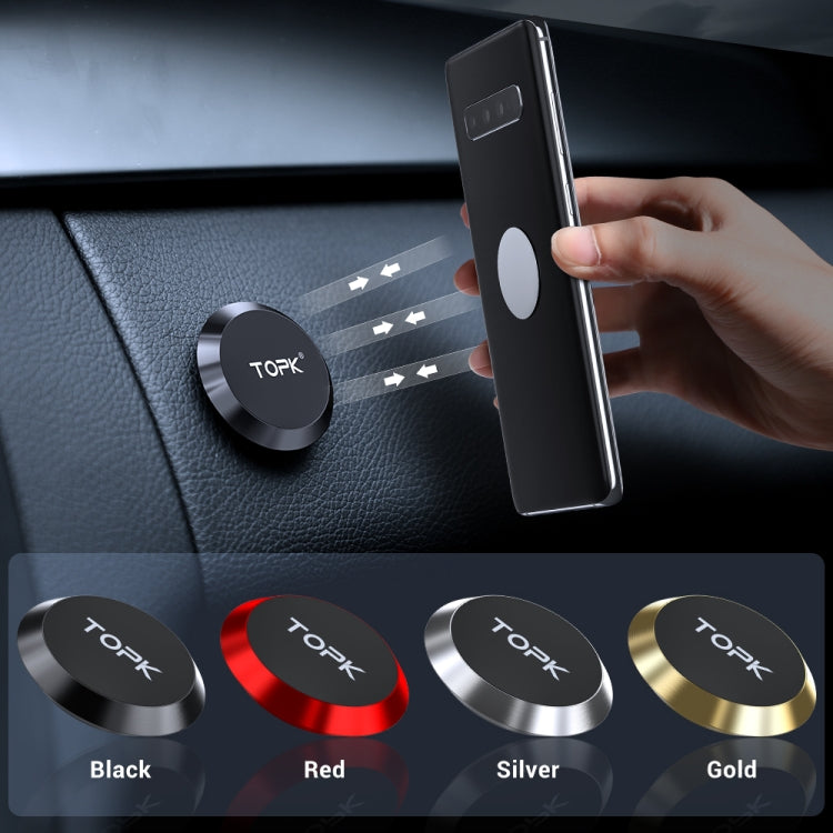 TOPK D21 Car Mobile Phone Holder Magnetic Universal In-car Phone Holder Stand