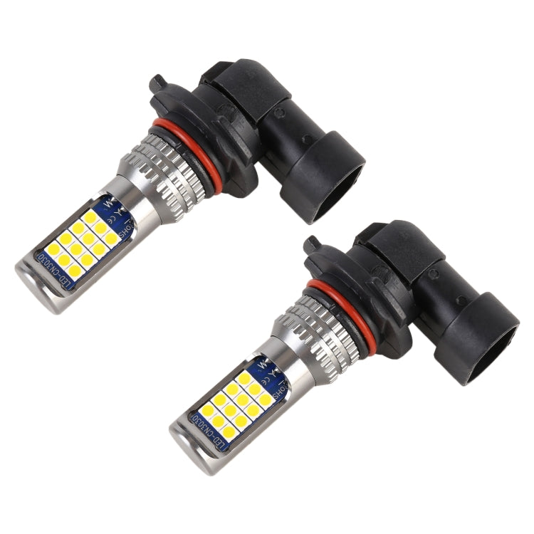 2 PCS DC12-24V / 8.6W Car Fog Lights with 24LEDs SMD-3030 & Constant Current, Bag Packagin