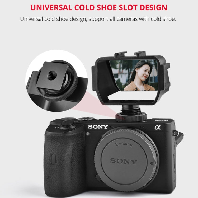 YELANGU A74 Universal Vlog Camera Flip Screen