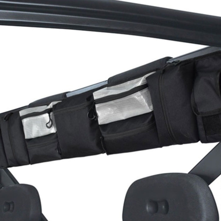 Car Roll Bar Storage Bag Organizer for Jeep Wrangler LJ TJ JK JL 1955-2020