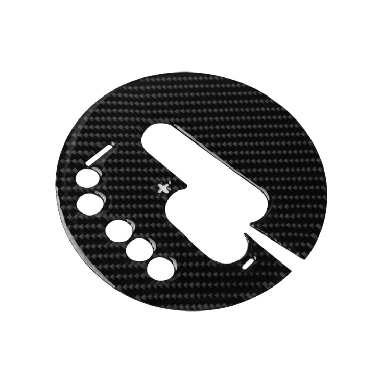 Car Carbon Fiber Manual Transmission Panel Decorative Sticker for Nissan 370Z Z34 2009-