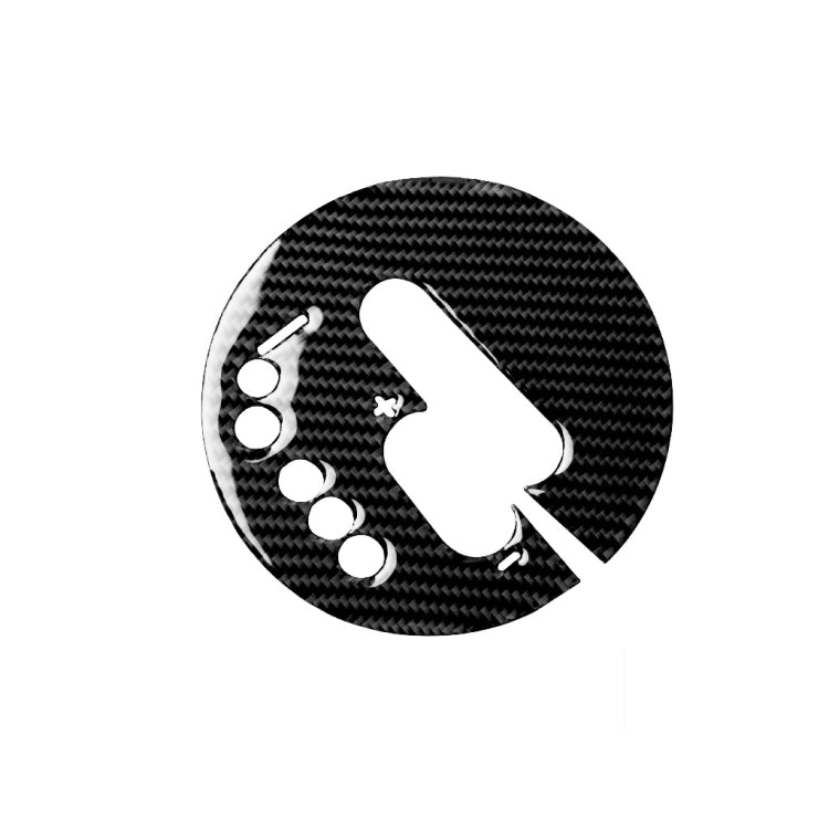 Car Carbon Fiber Manual Transmission Panel Decorative Sticker for Nissan 370Z Z34 2009-