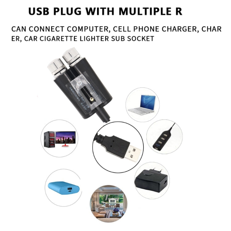 Car Two-color USB Star Dome Light Atmosphere Laser Projection Decorative Light, Constantly Bright Version