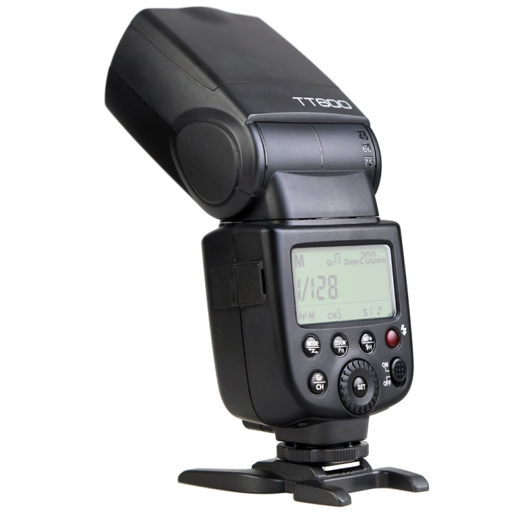 Godox TT600 2.4GHz Wireless 1/300s-1/2000s HSS Flash Speedlite Camera Top Fill Light for Canon / Nikon DSLR Cameras