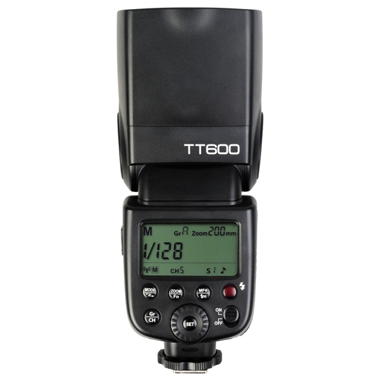 Godox TT600 2.4GHz Wireless 1/300s-1/2000s HSS Flash Speedlite Camera Top Fill Light for Canon / Nikon DSLR Cameras