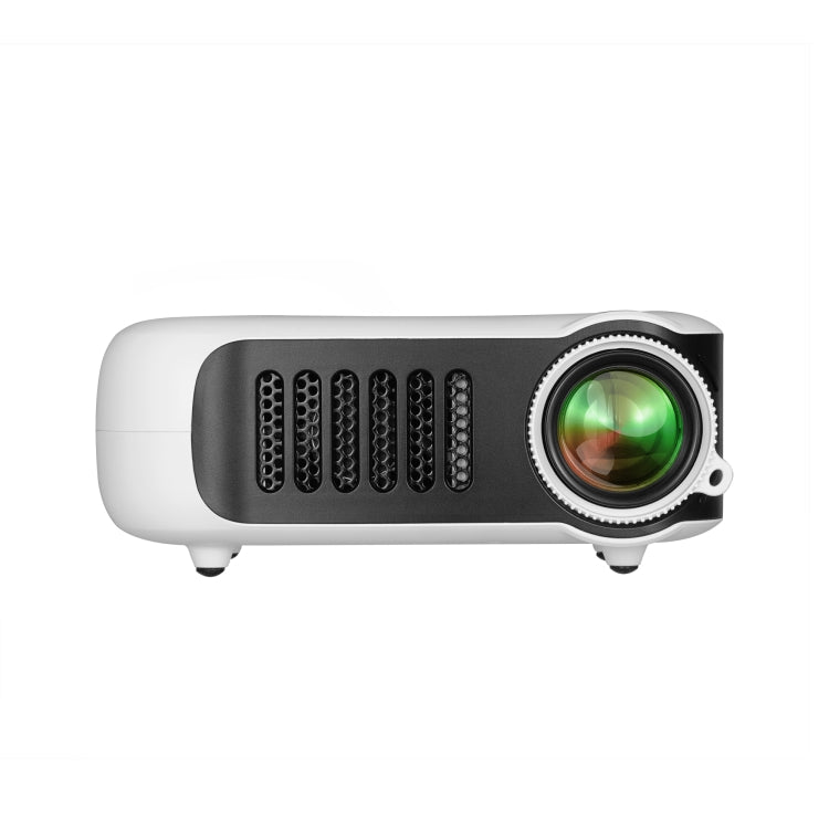 TRANSJEE A2000 320x240P 1000 ANSI Lumens Mini Home Theater HD Digital Projector, Plug Type: US Plug