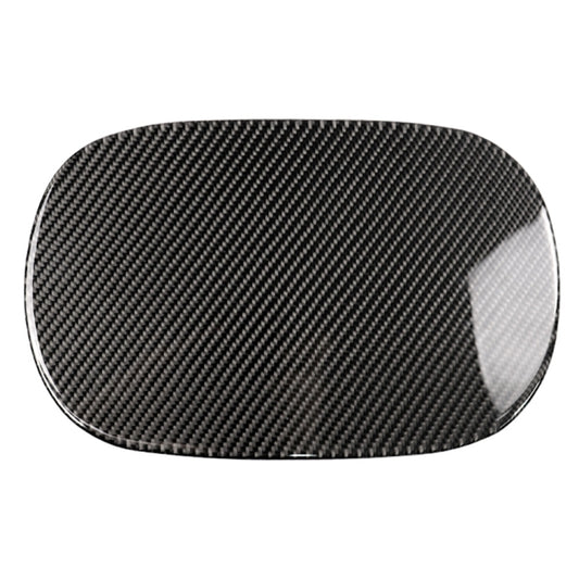 Car Carbon Fiber Fuel Tank Cap Decorative Sticker for Mercedes-Benz C Class W205 2015-2018, Left and Right Drive Universal