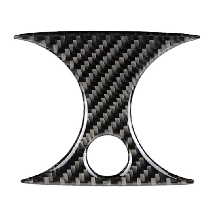 Car Carbon Fiber Rear Air Outlet Middle Decorative Sticker for Mercedes-Benz C Class W205 C180 C200 C300 GLC, Left and Right Drive Universal