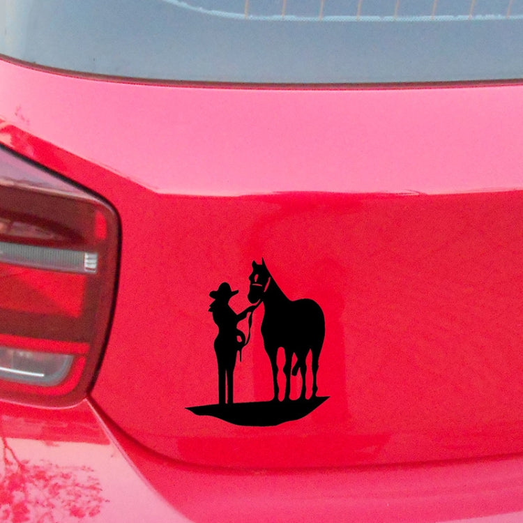 5 PCS Car Waterproof Horse Pattern Sticker