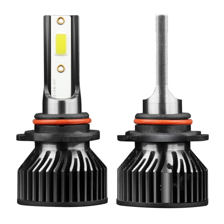 2 PCS DC9-36V / 25W / 6000K / 2500LM IP68 Waterproof Car LED Headlight