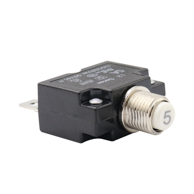 L2 Series 50V Car Overload Protector Manual Reset DC Circuit Breaker with Waterproof Cover