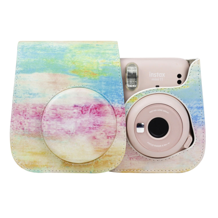 Painted Series Camera Bag with Shoulder Strap for Fujifilm Instax mini 11