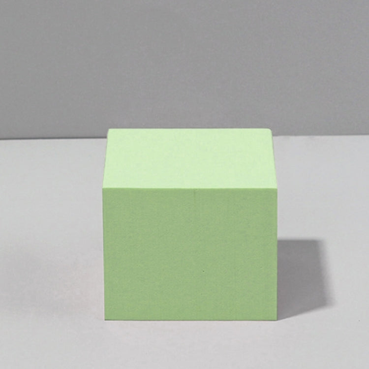 Geometric Cube Solid Color Photography Photo Background Table Shooting Foam Props, 18 x 2cm Hexagon, 2 x Triangles Combo Kits, 7cm Round Ball + 5cm Round Ball, 7 x 7 x 6cm Cuboid