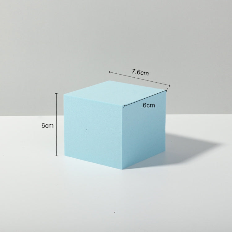 Geometric Cube Solid Color Photography Photo Background Table Shooting Foam Props