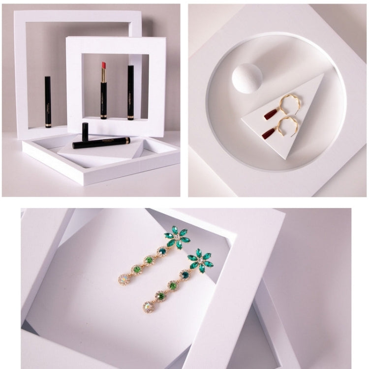 Geometric Cube Solid Color Photography Photo Background Table Shooting Foam Props