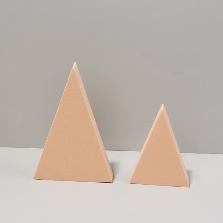 Geometric Cube Solid Color Photography Photo Background Table Shooting Foam Props, 18 x 2cm Hexagon, 2 x Triangles Combo Kits, 7cm Round Ball + 5cm Round Ball, 7 x 7 x 6cm Cuboid